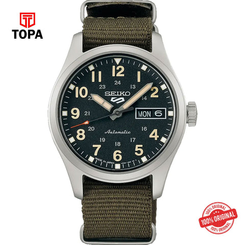 Topa Seiko-5-Sport-SBSA201-Nylon-Band-Men-Watch - Product Image 1