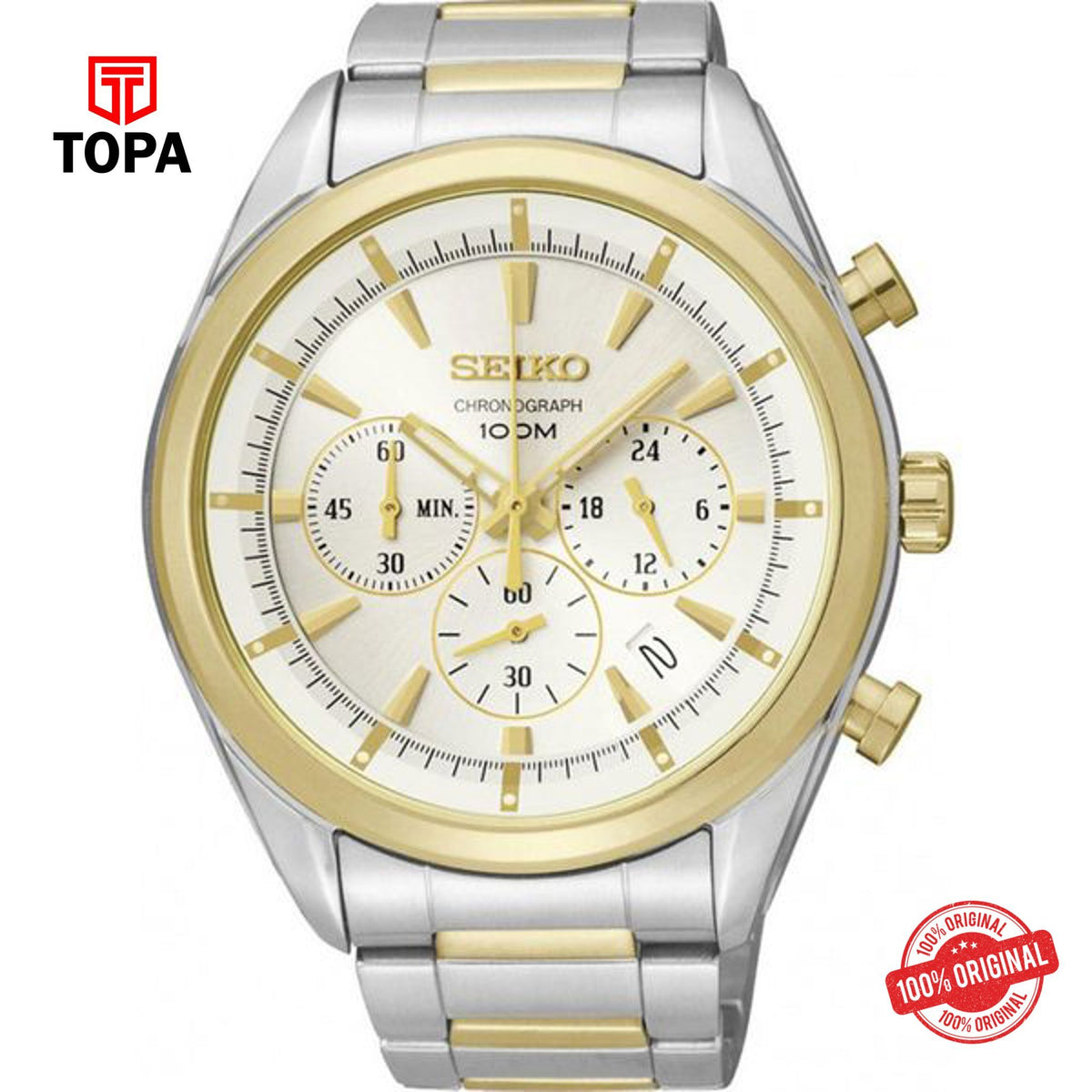 Seiko SSB090P1 Quartz Chronograph Men's Watch