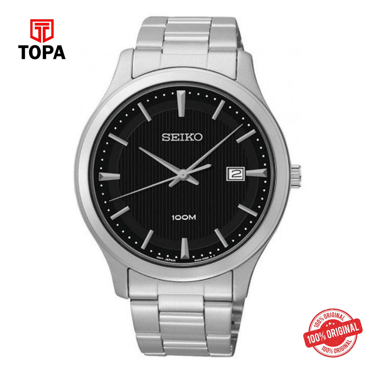 Seiko SUR051P1 Quartz Analog Men's Watch