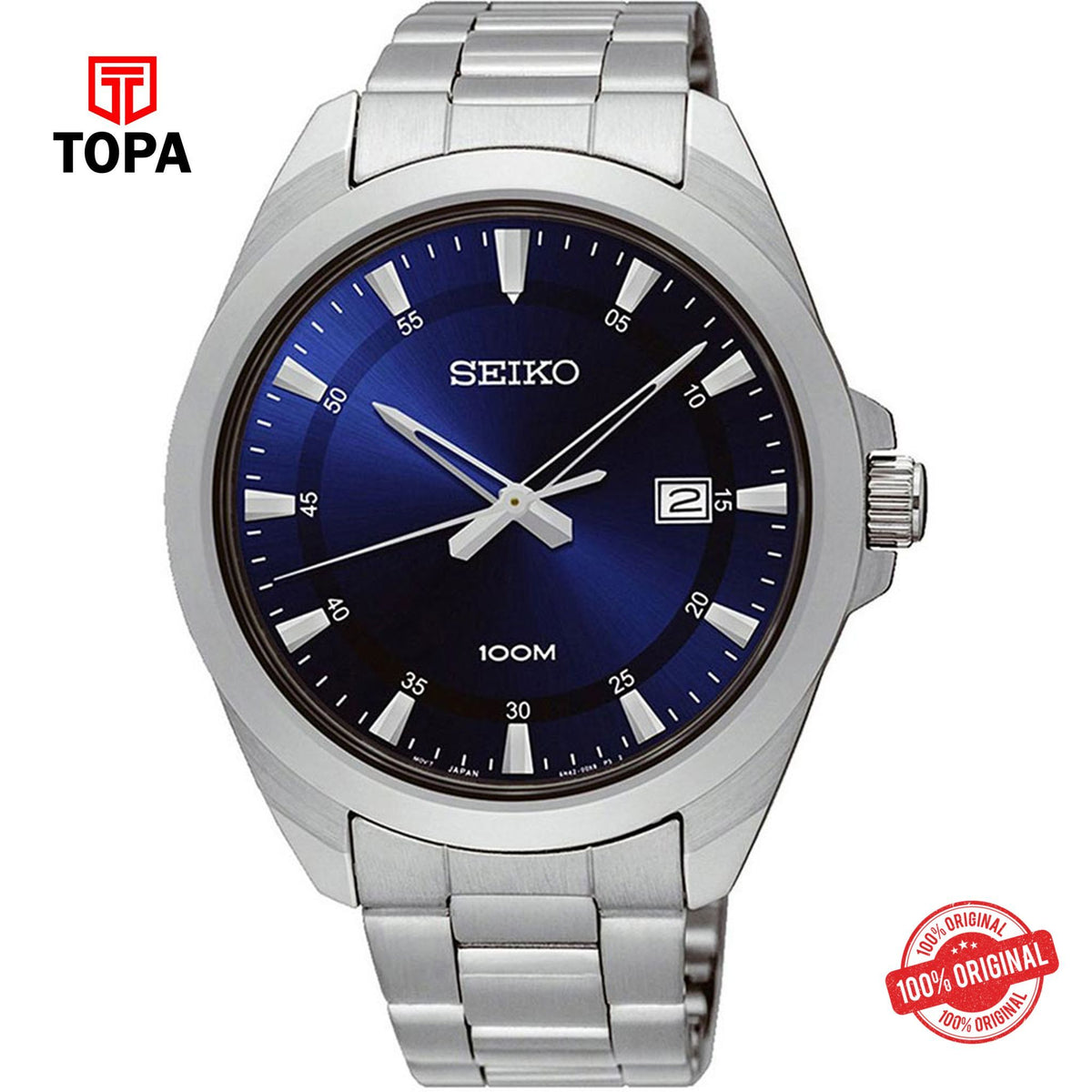 Seiko SUR207P1 Quartz Analog Men's Watch