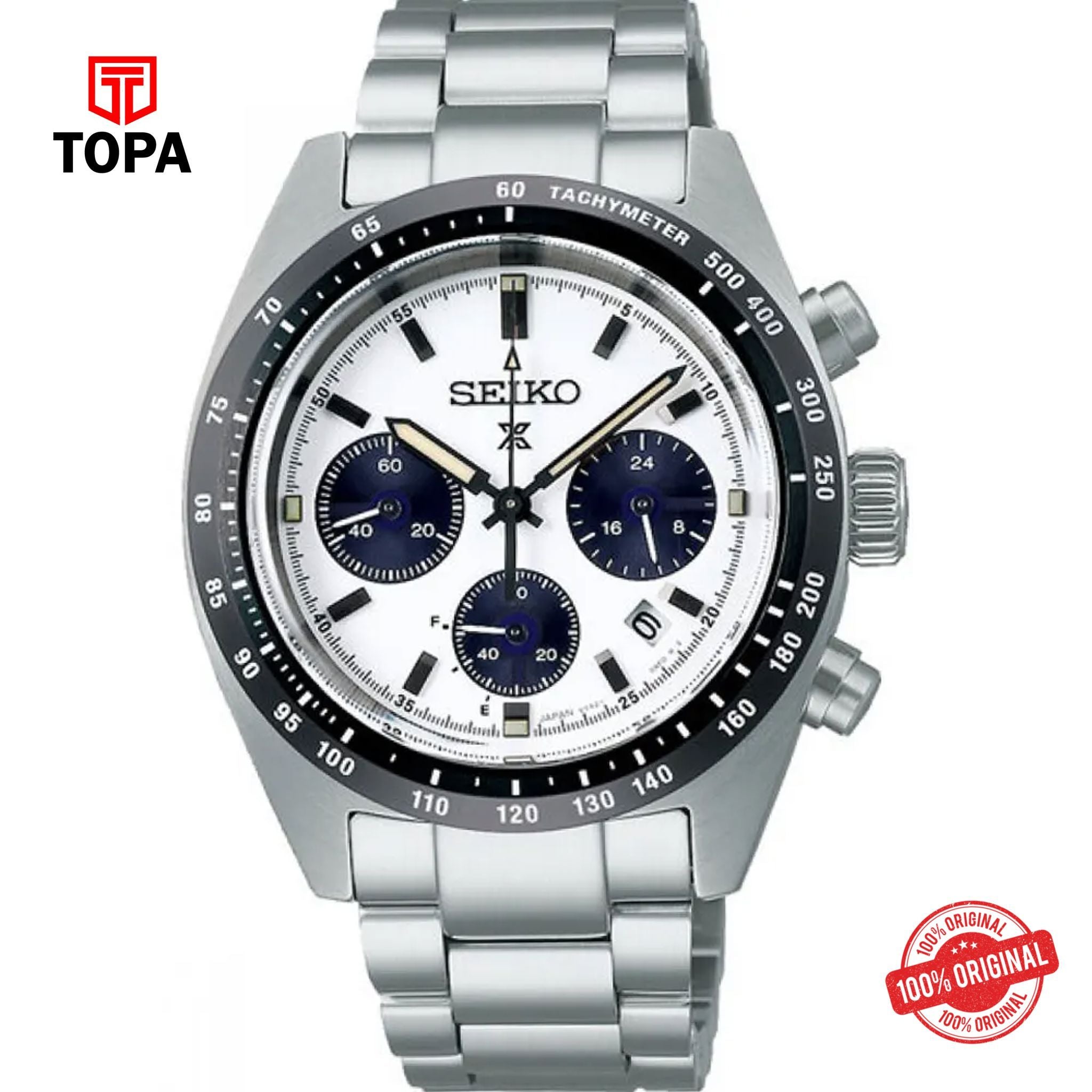Seiko SBDL085 Solar Chronograph Men's Watch