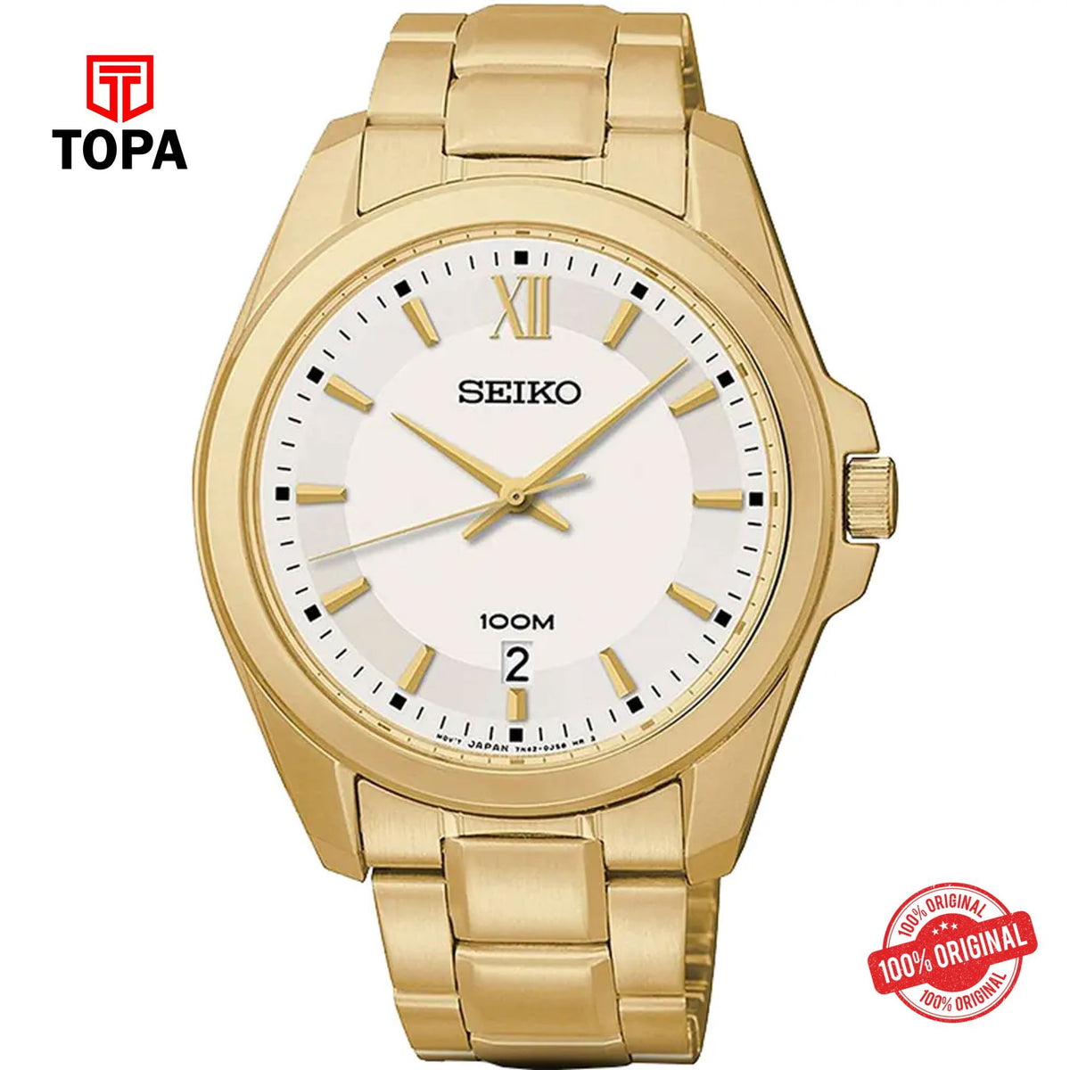 Seiko SGEG64P1 Quartz Analog Men's Watch