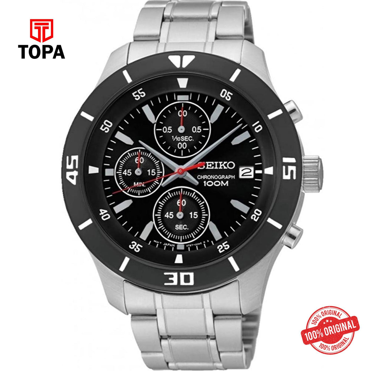 Seiko SKS405P1 Quartz Chronograph Men's Watch
