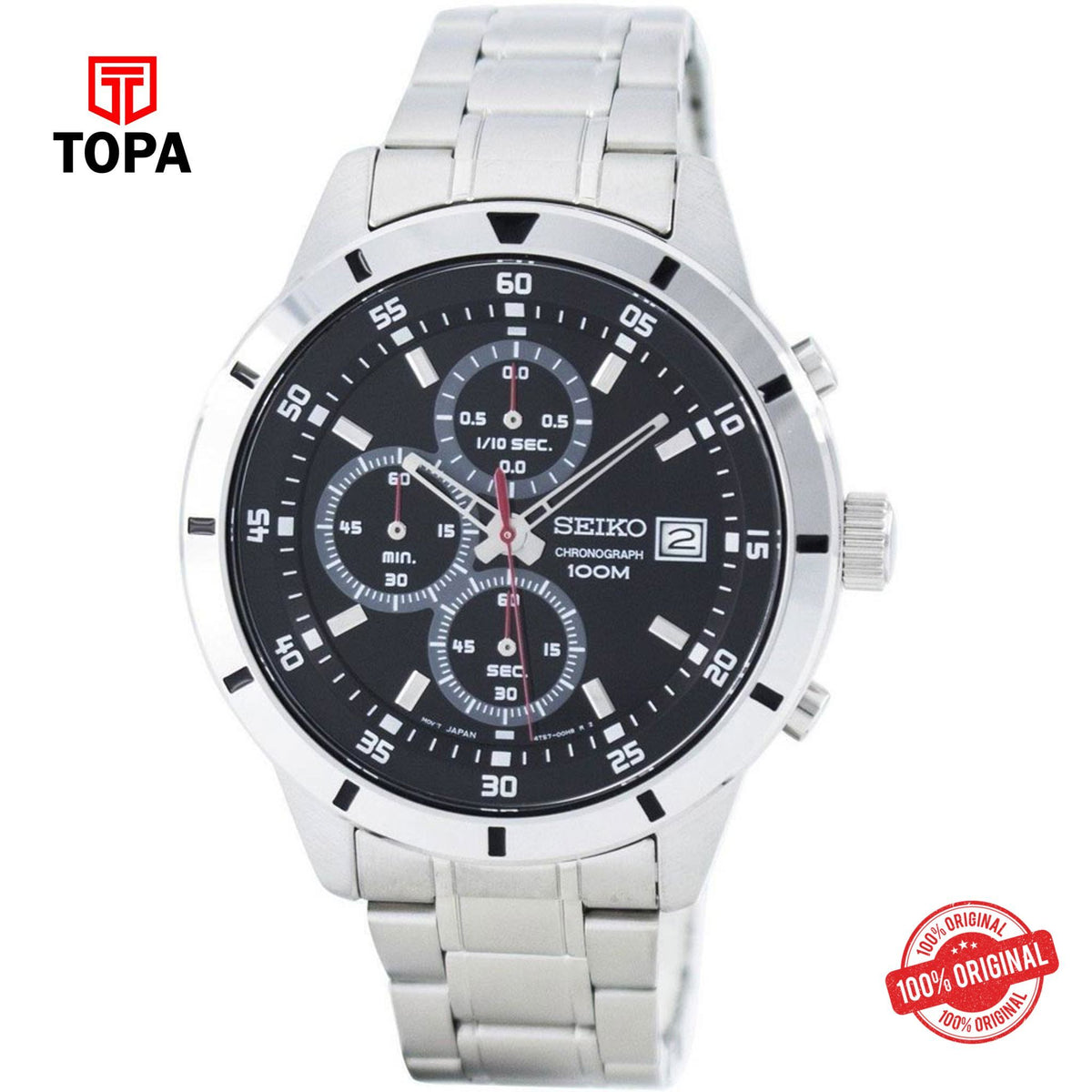 Seiko SKS561P1 Quartz Chronograph Men's Watch