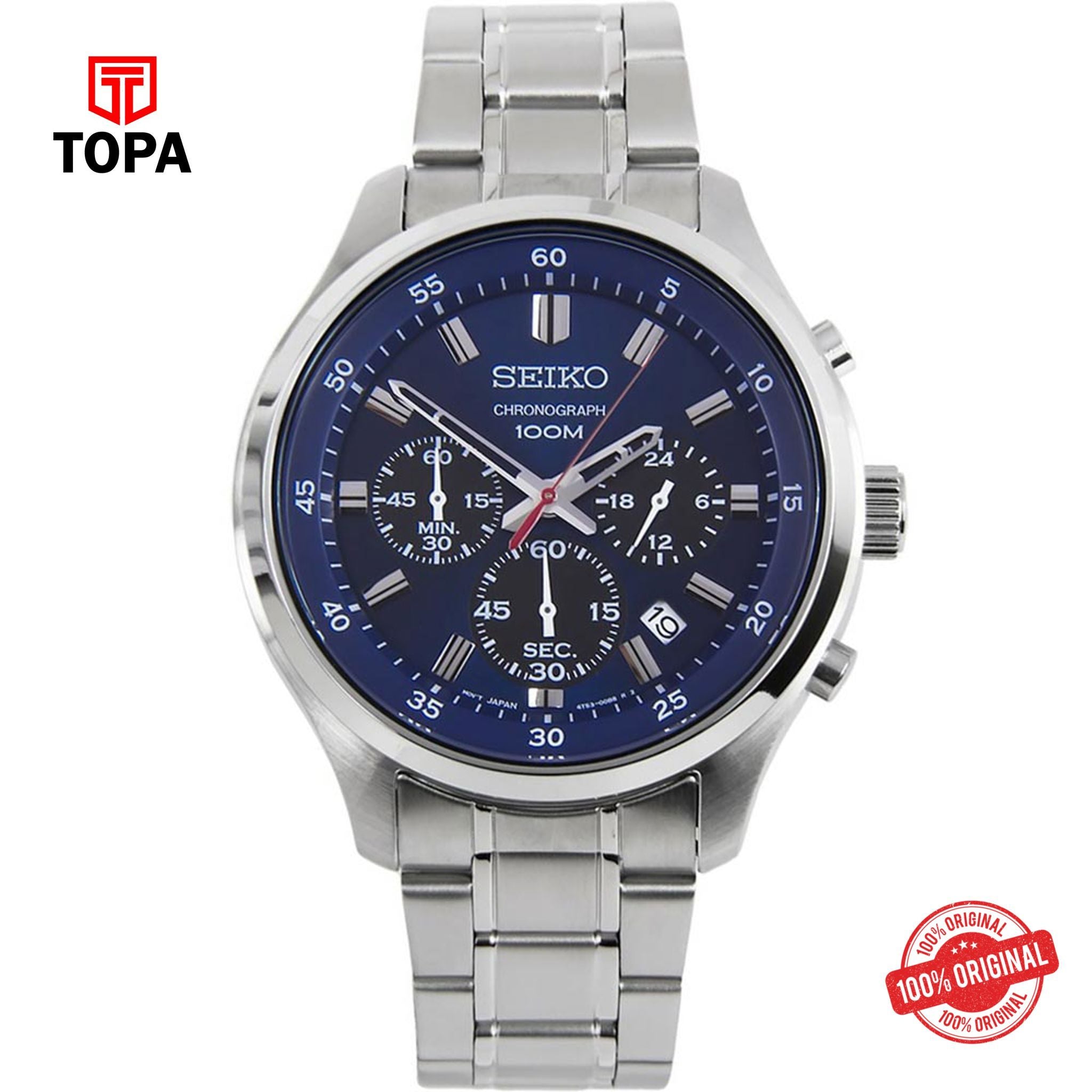 Seiko SKS585P1 Quartz Chronograph Men's Watch