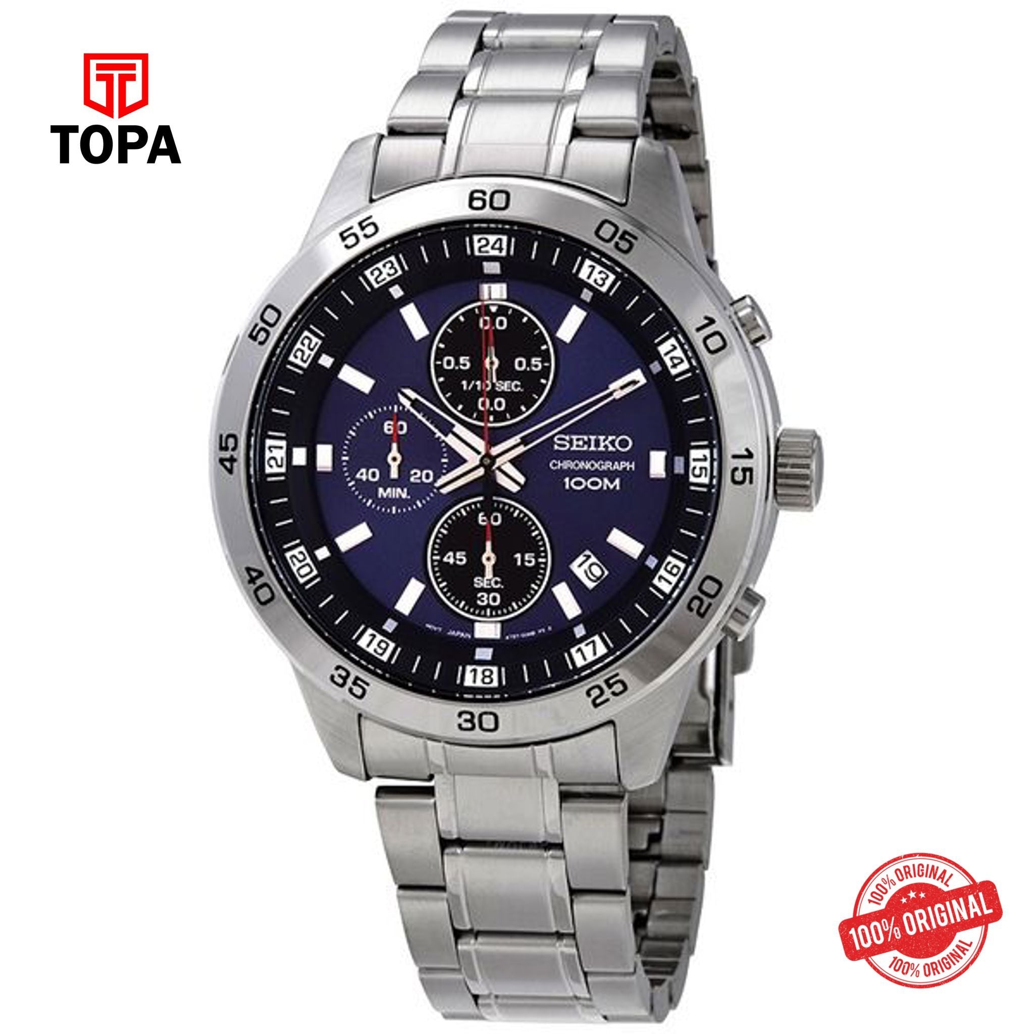 Seiko SKS639P1 Quartz Chronograph Men's Watch