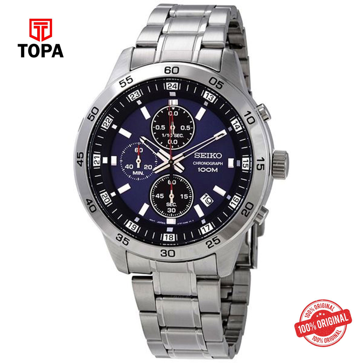 Seiko SKS639P1 Quartz Chronograph Men's Watch