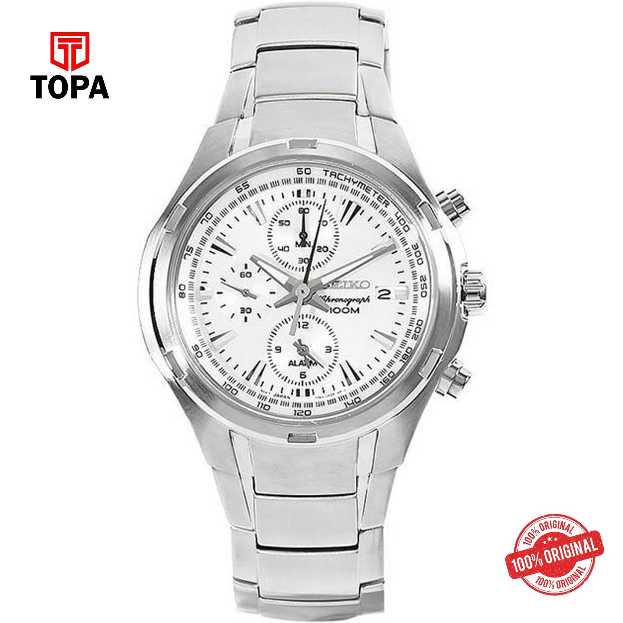 Seiko SNAE39P1 Quartz Chronograph Men's Watch