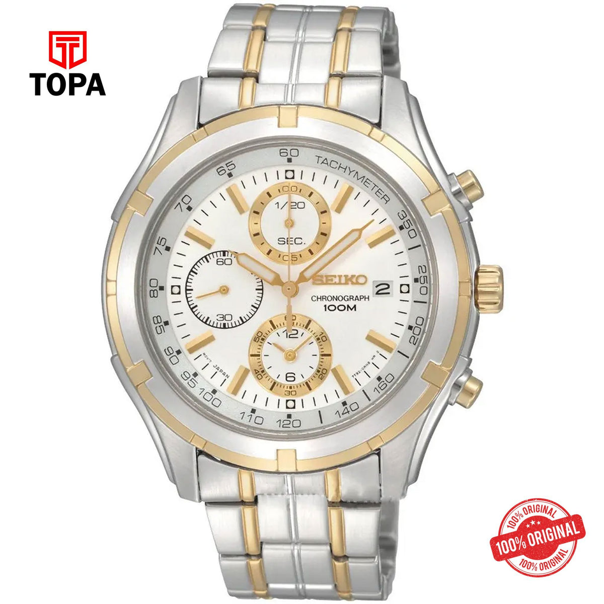 Seiko SNDC38P1 Quartz Chronograph Men's Watch