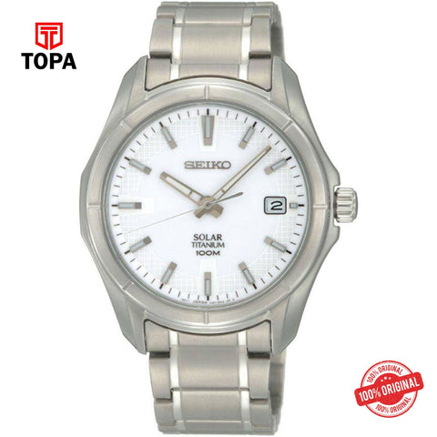 Seiko SNE139P1 Solar Analog Men's Watch