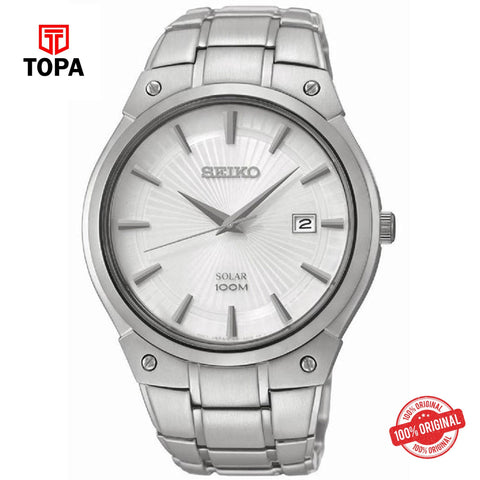 Seiko SNE339P1 Eco-Drive Analog Men's Watch