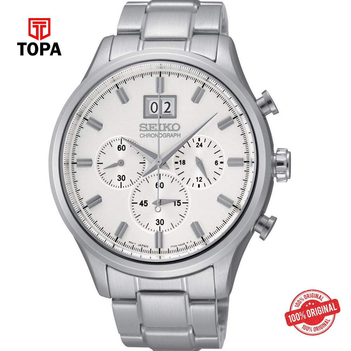 Seiko SPC079P1 Quartz Chronograph Men's Watch