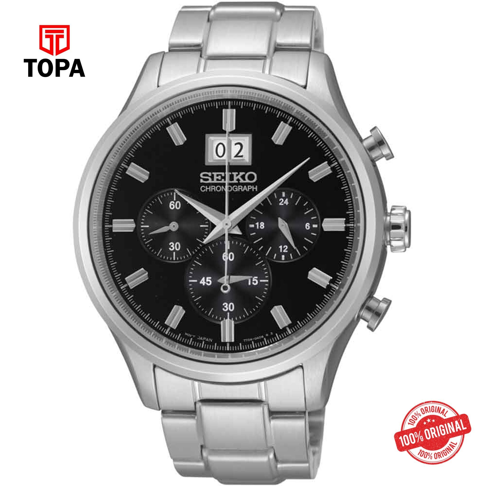 Seiko SPC083P1 Quartz Chronograph Men's Watch