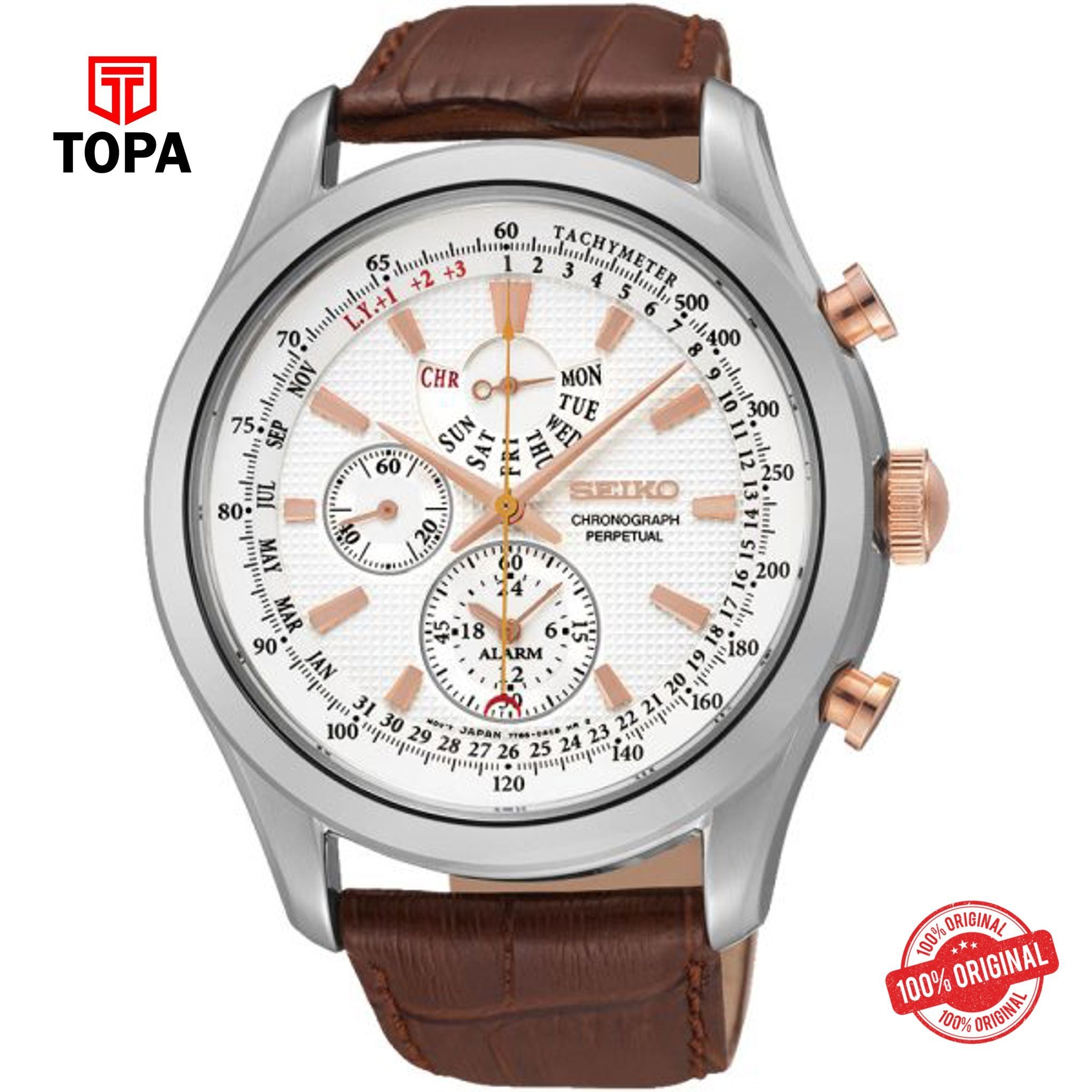 Seiko SPC129P1 Quartz Chronograph Men's Watch