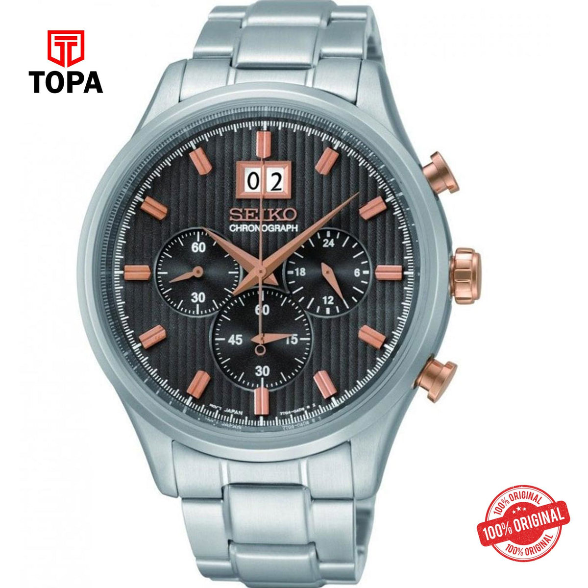 Seiko SPC151P1 Quartz Chronograph Men's Watch