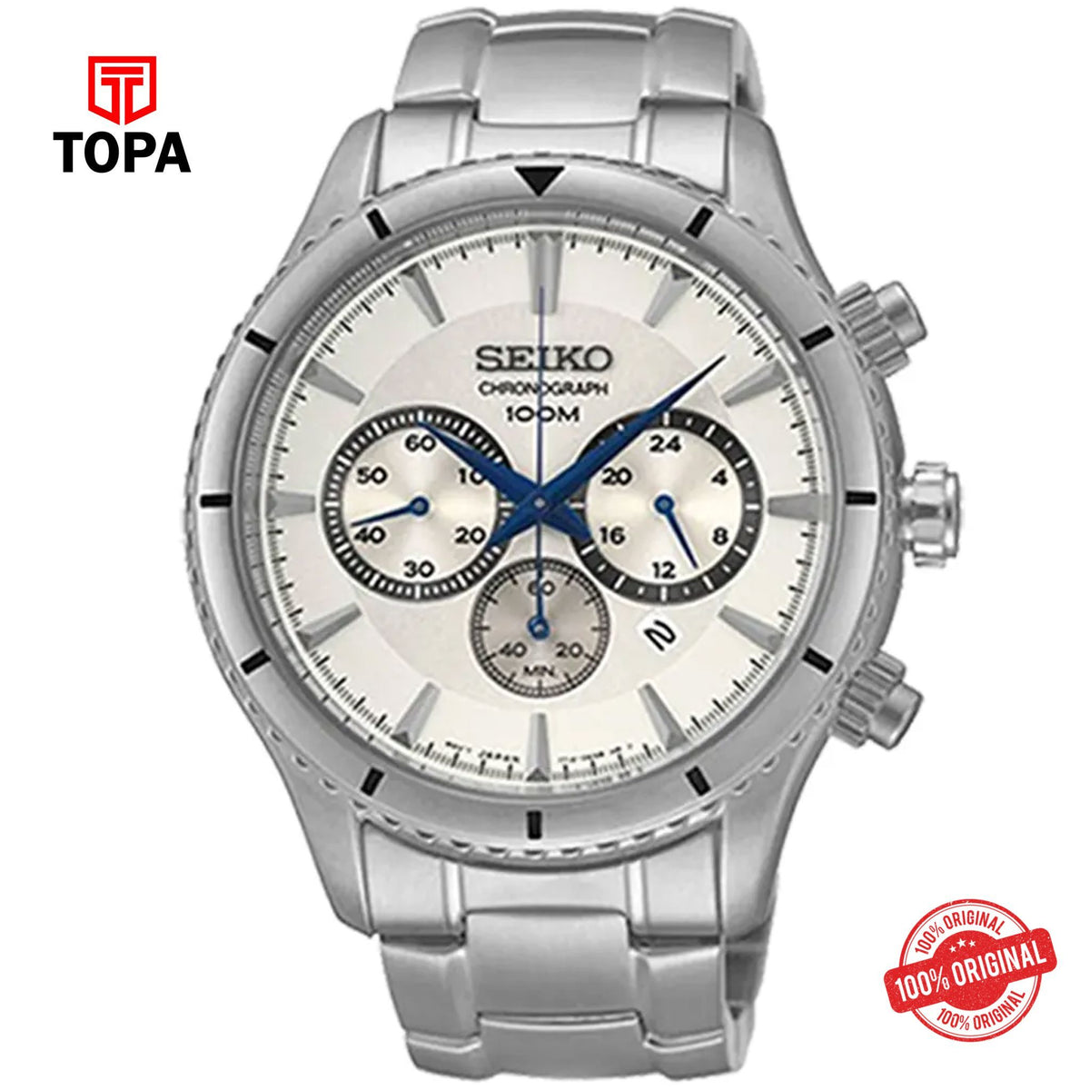 Seiko SRW033P1 Quartz Chronograph Men's Watch