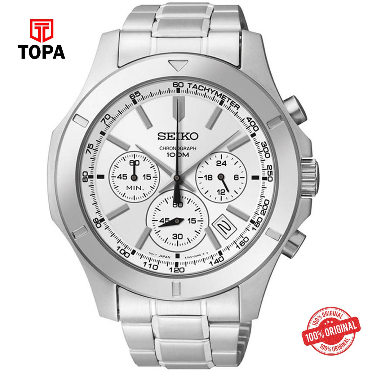 Seiko SSB099P1 Quartz Chronograph Men's Watch