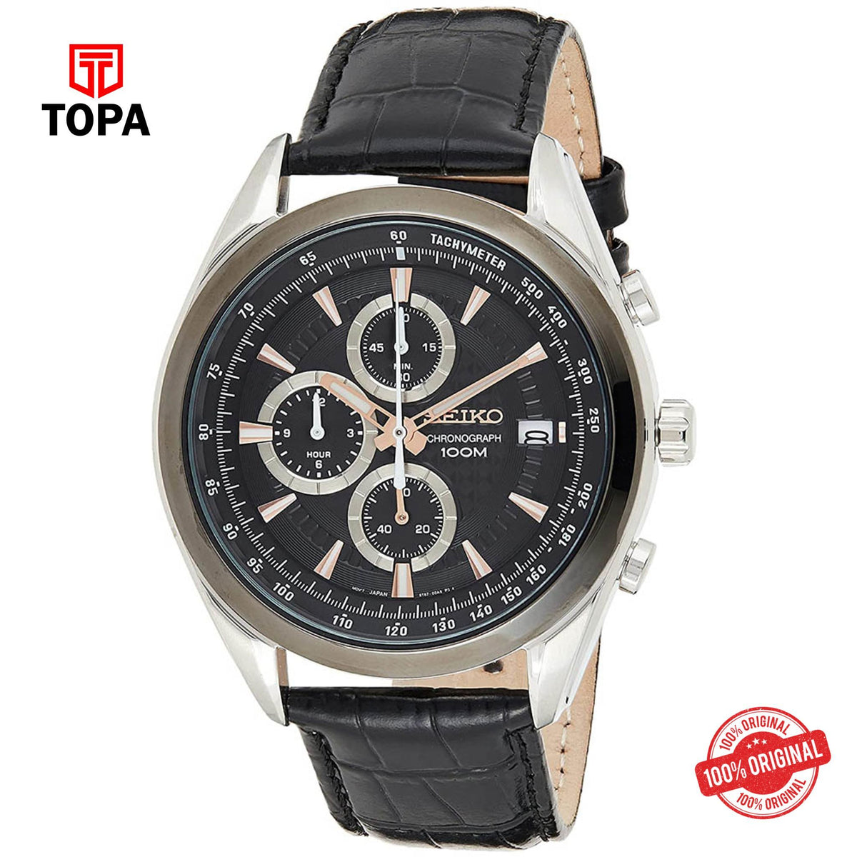 Seiko SSB183P1 Quartz Analog Men's Watch