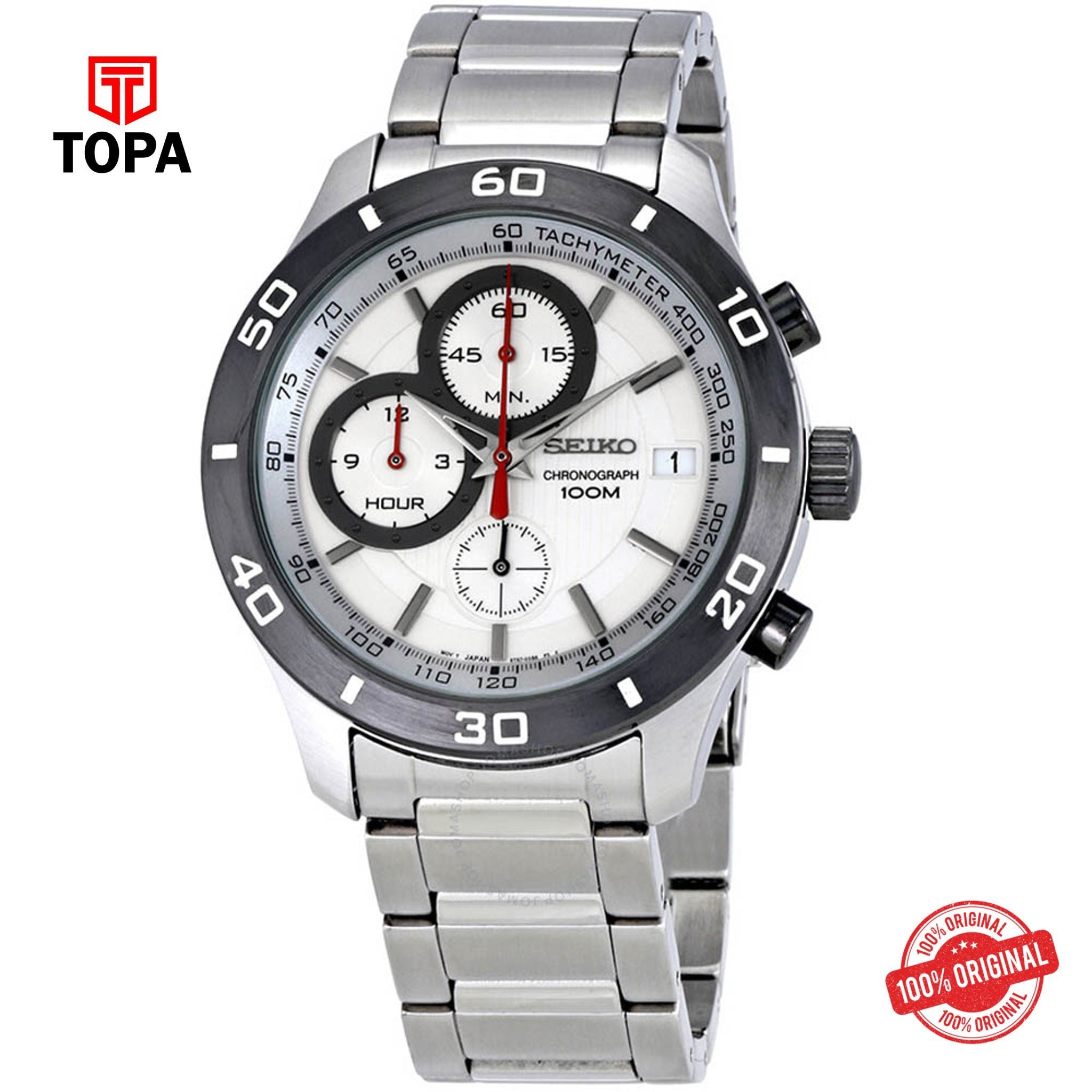Seiko SSB189P1 Quartz Chronograph Men's Watch