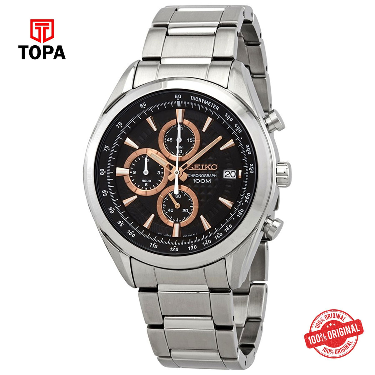Seiko SSB199P1 Quartz Analog Men's Watch
