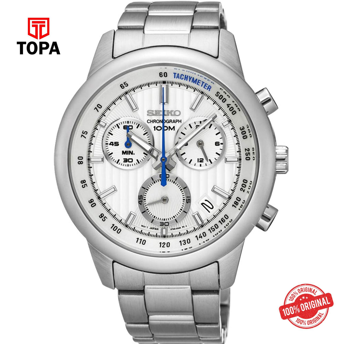 Seiko SSB203P1 Quartz Chronograph Men's Watch