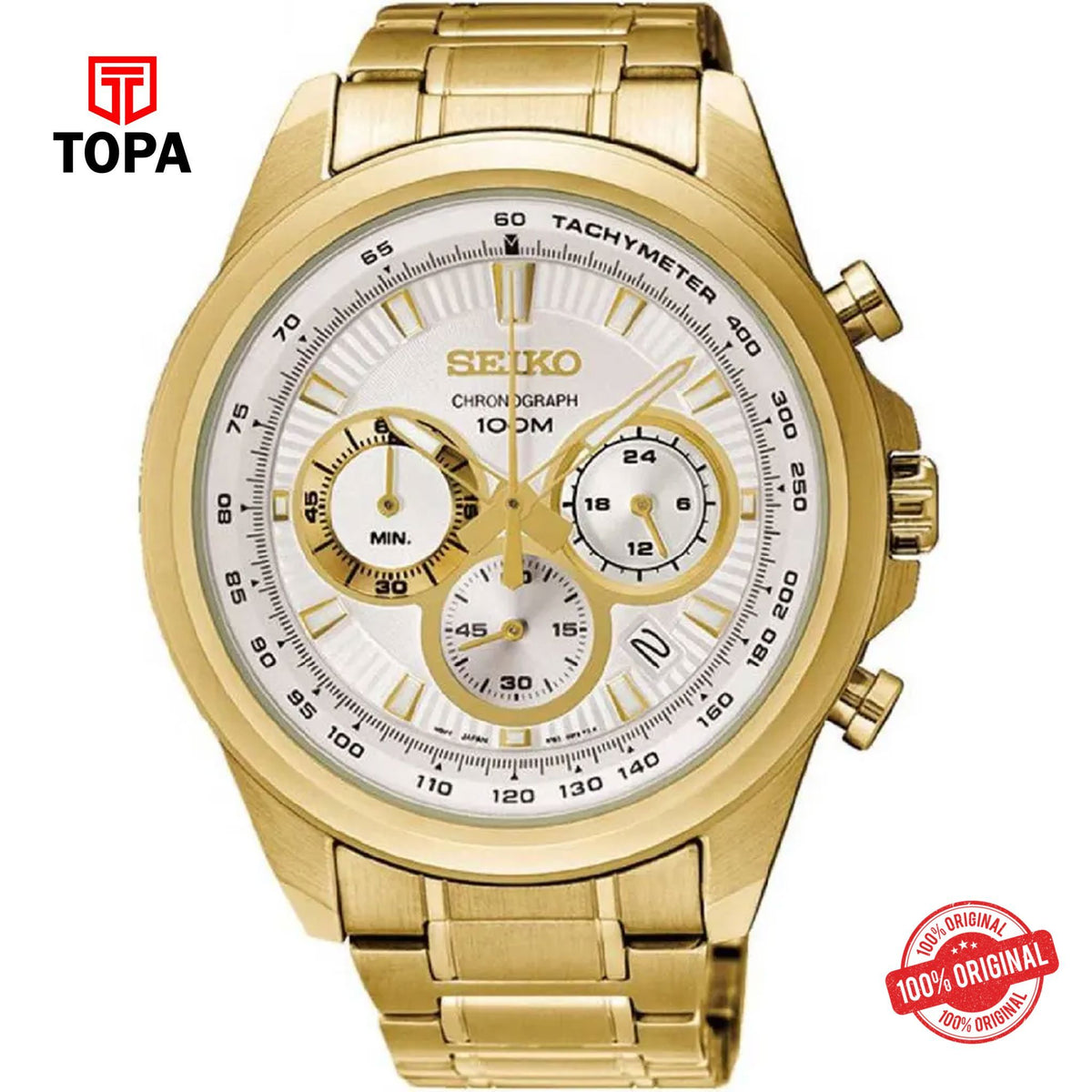 Seiko SSB254P1 Quartz Chronograph Men's Watch