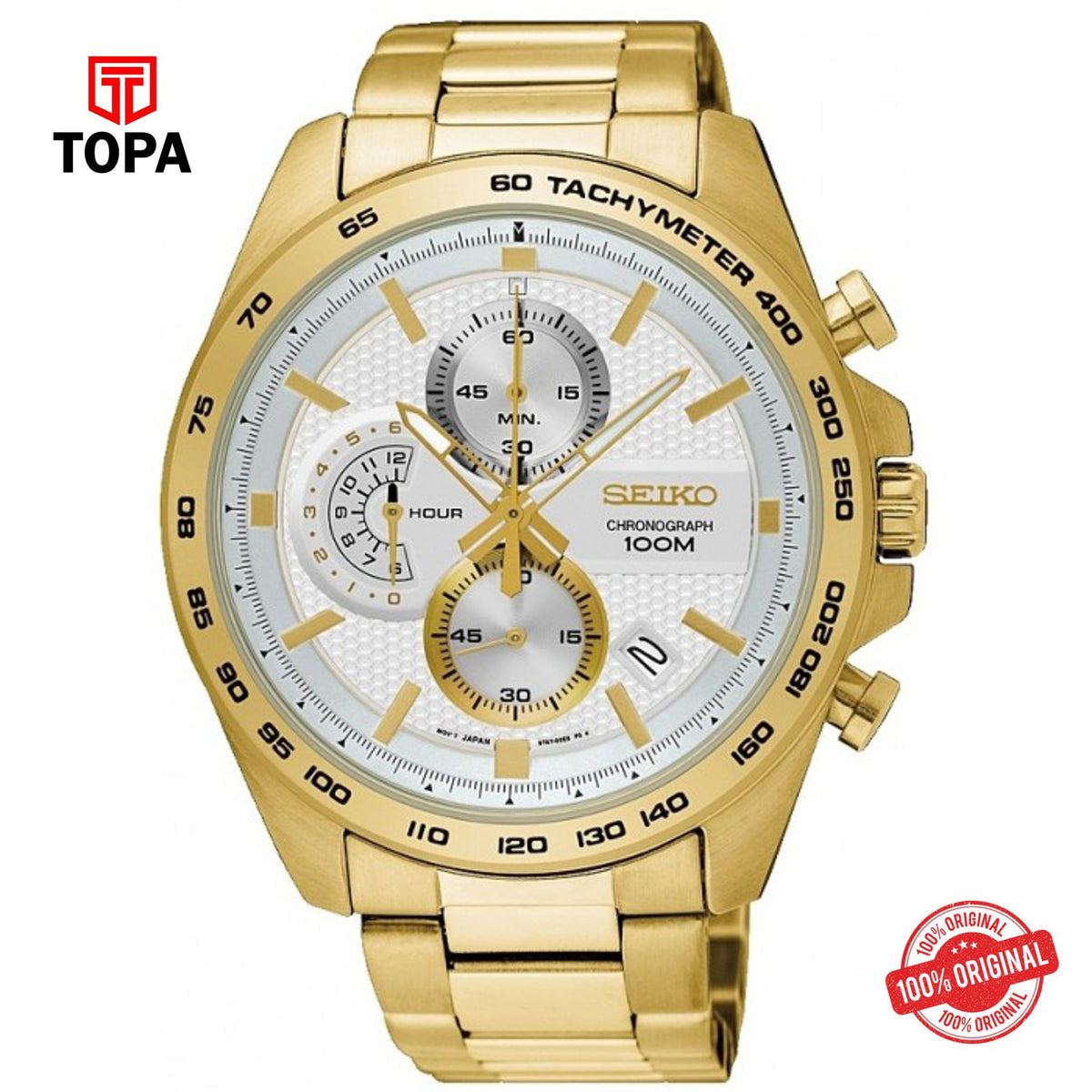 Seiko SSB286P1 Quartz Analog Men's Watch
