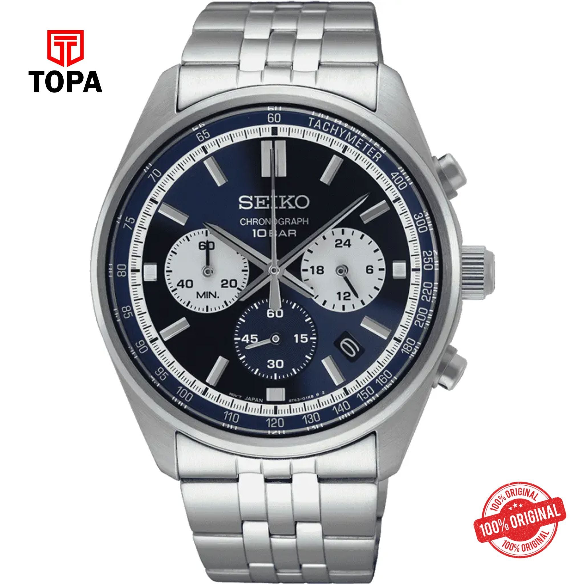 Topa Seiko-SSB427P1-Metal-Band-Men-Watch - Product Image 1