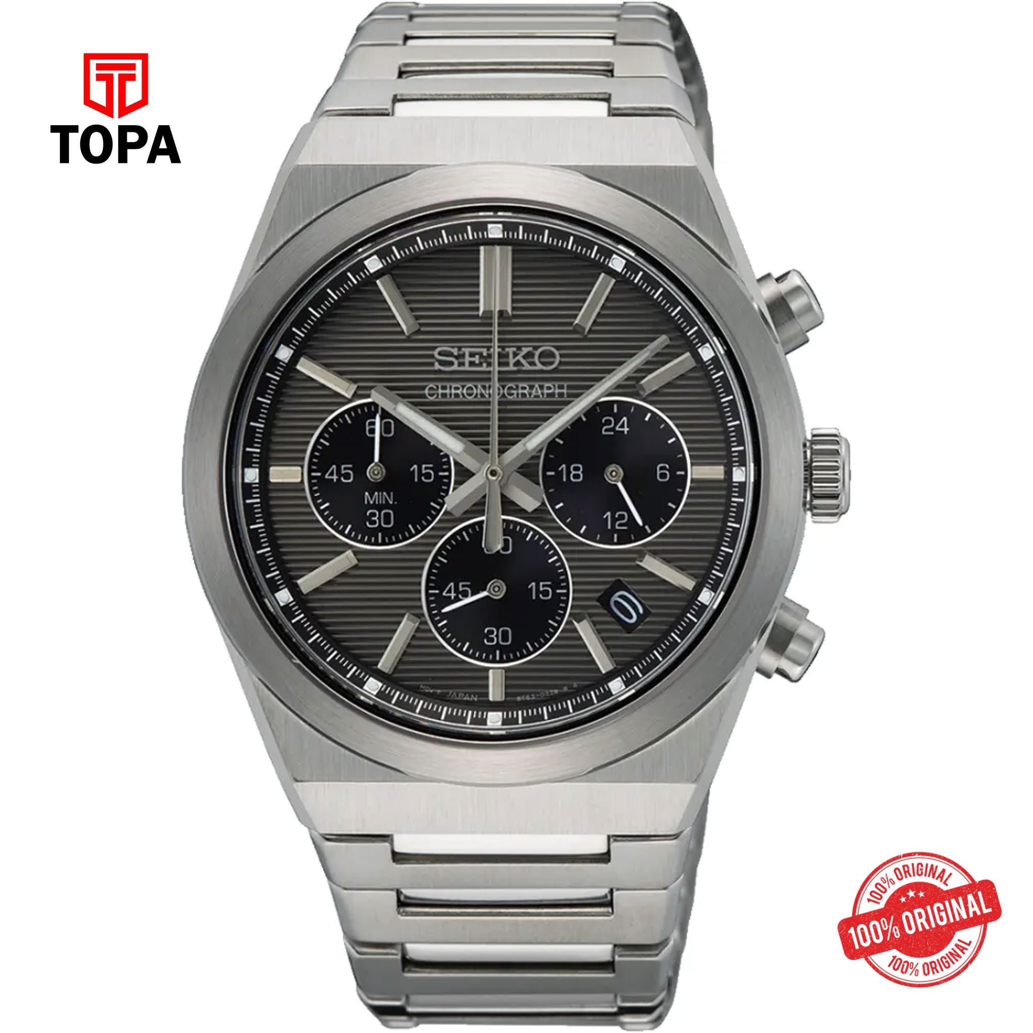 Seiko SSB455P1 Quartz Chronograph Men's Watch
