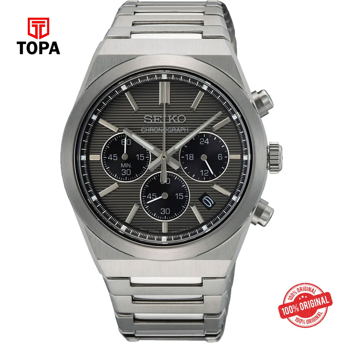 Seiko SSB455P1 Quartz Chronograph Men's Watch