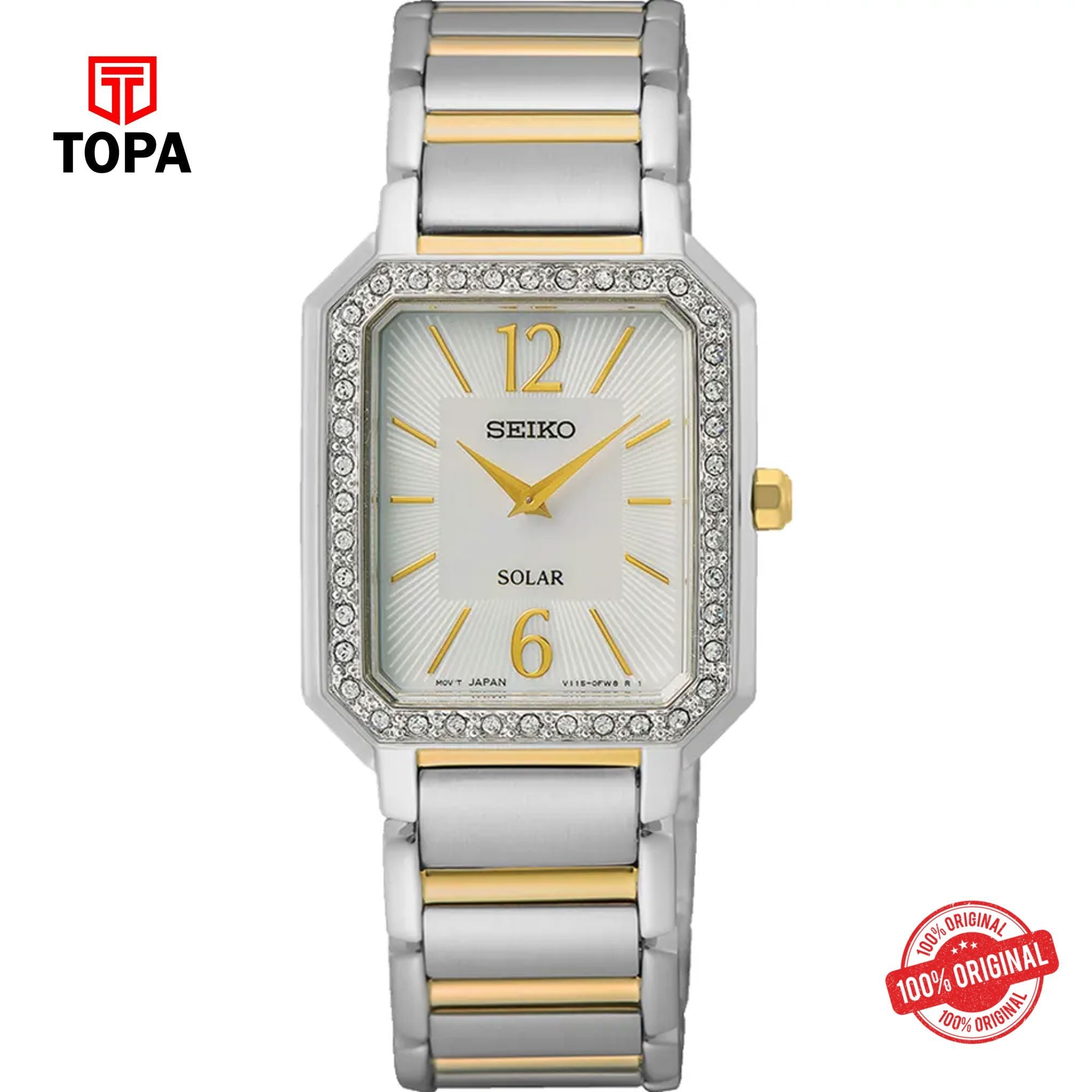 Topa Seiko-SUP466P1-Metal-Band-Women-Watch - Product Image 1