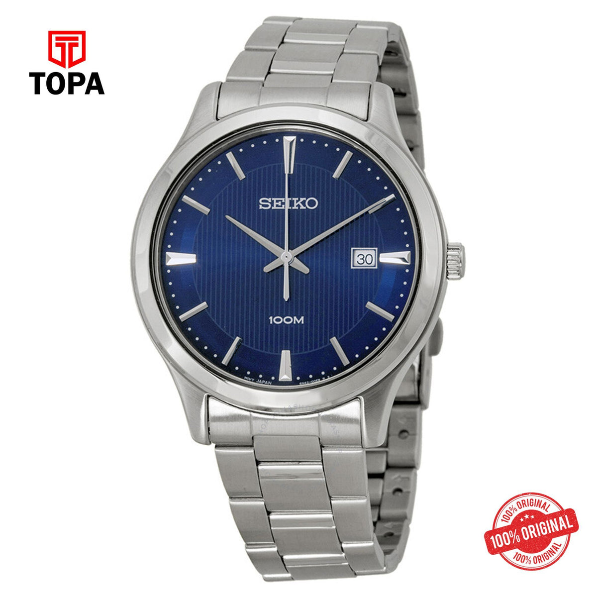 Seiko SUR049P1 Quartz Analog Men's Watch