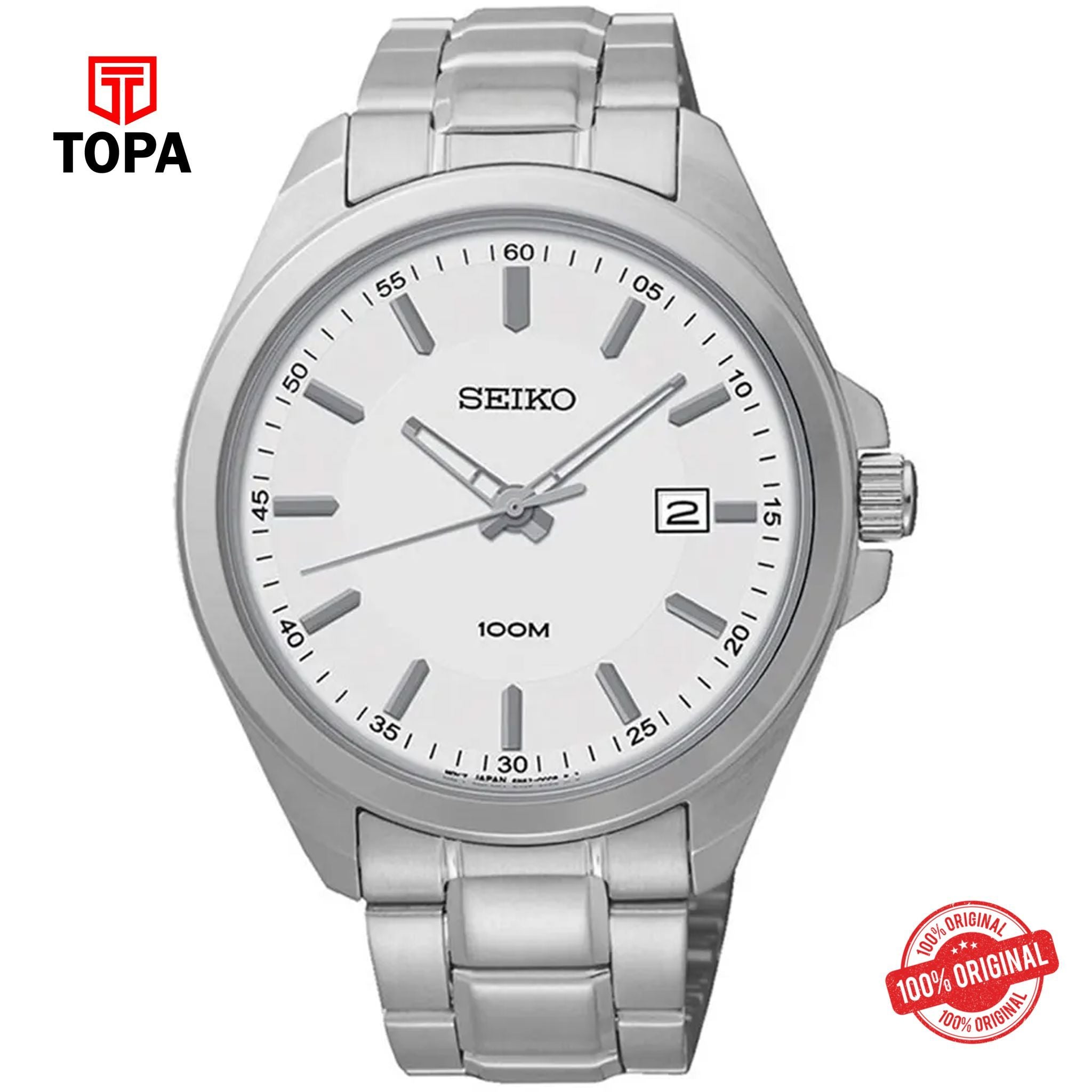Seiko SUR057P1 Quartz Analog Men's Watch