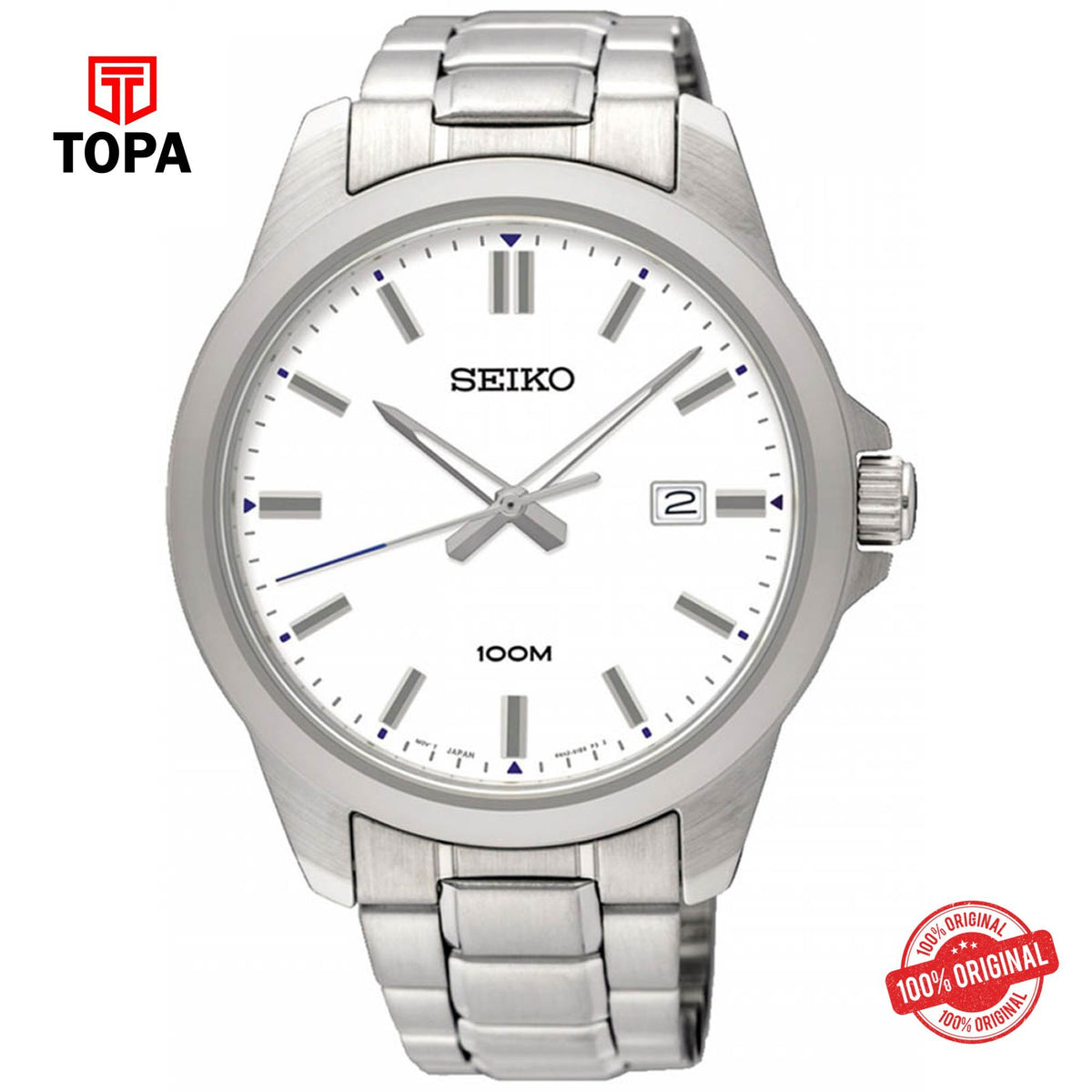 Seiko SUR241P1 Quartz Analog Men's Watch