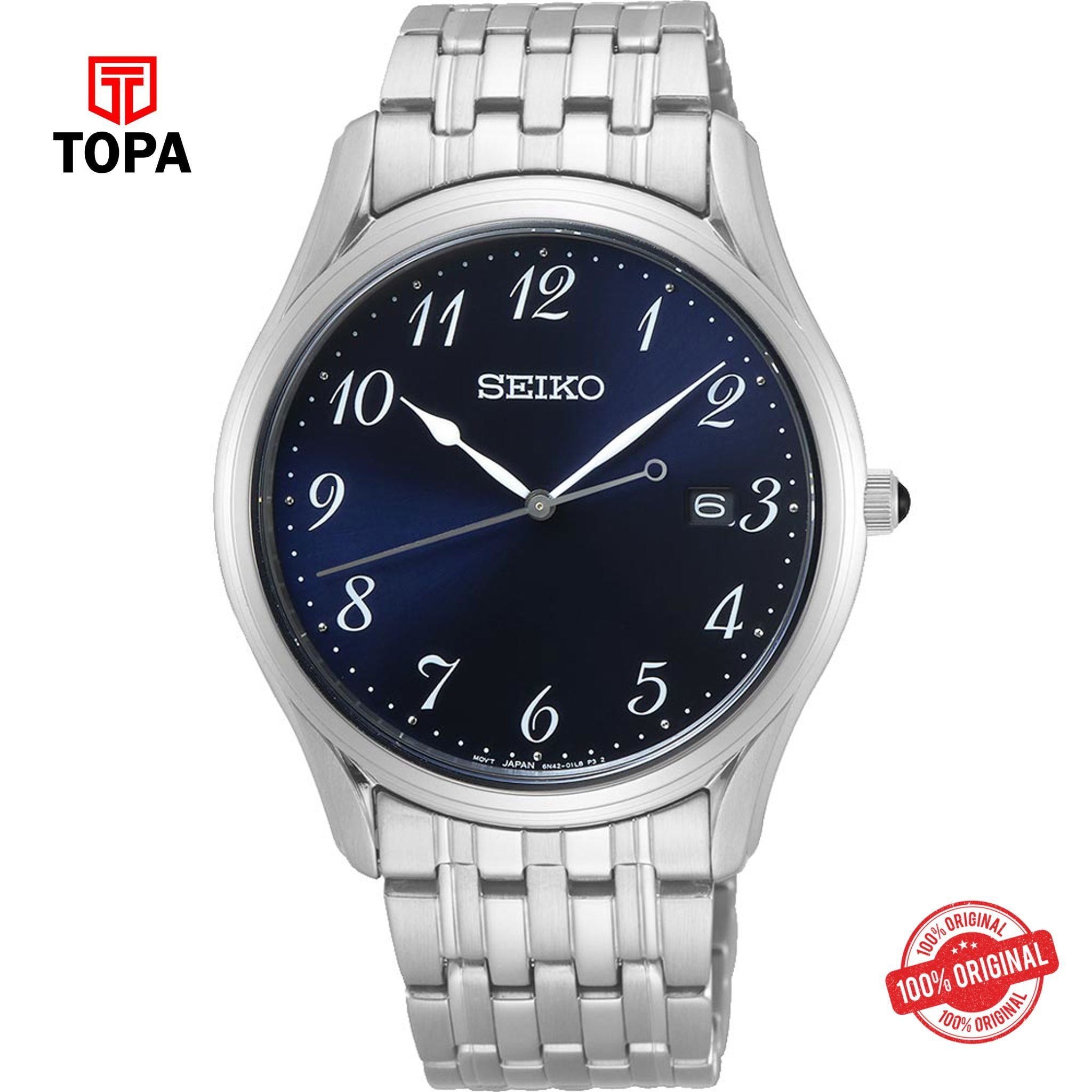 Seiko SUR301P1 Quartz Analog Men's Watch