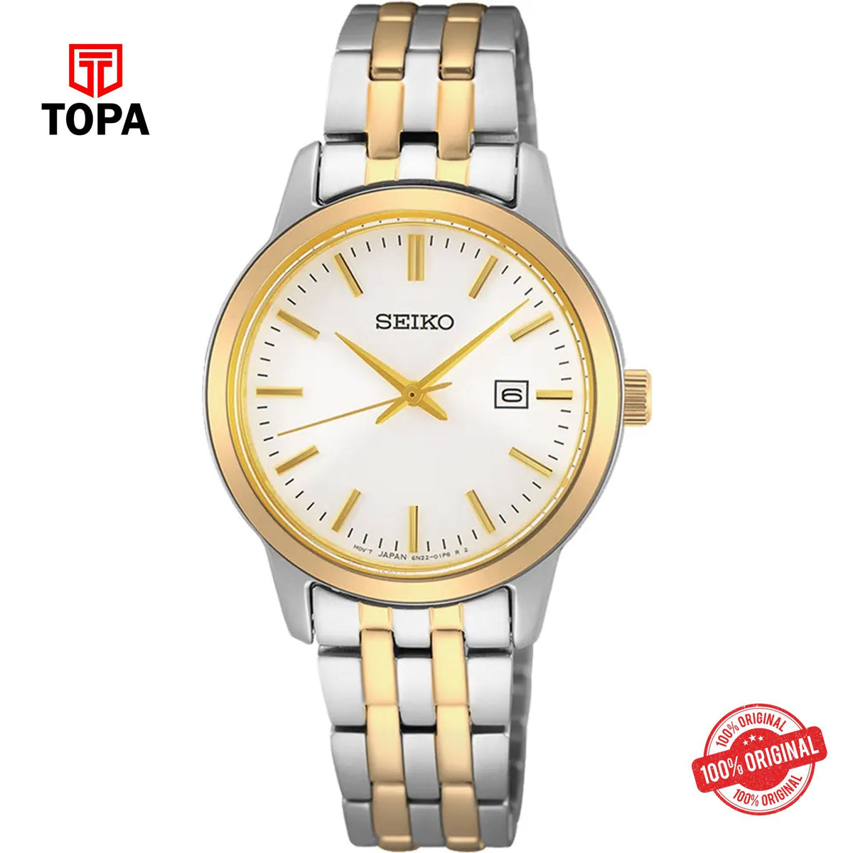 Seiko SUR410P1 Quartz Analog Women's Watch
