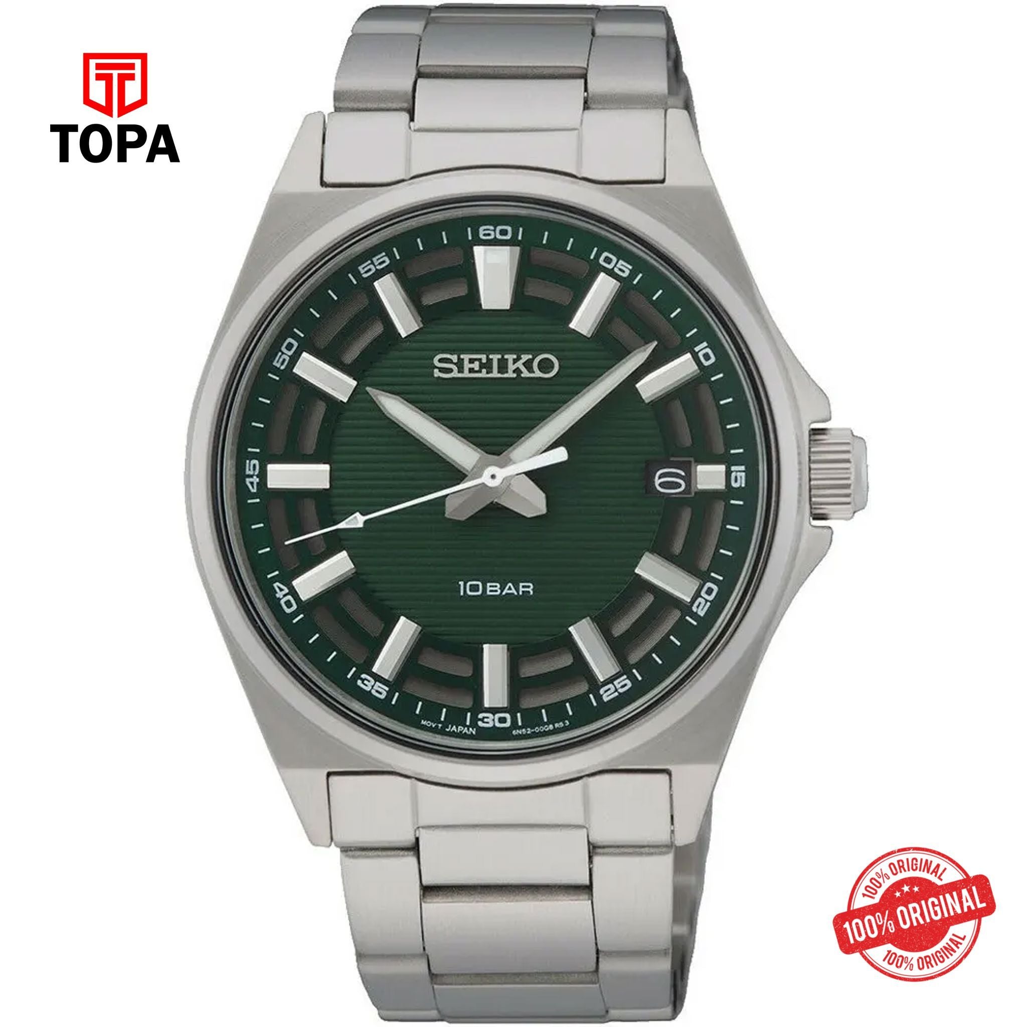 Seiko SUR503P1 Quartz Analog Men's Watch