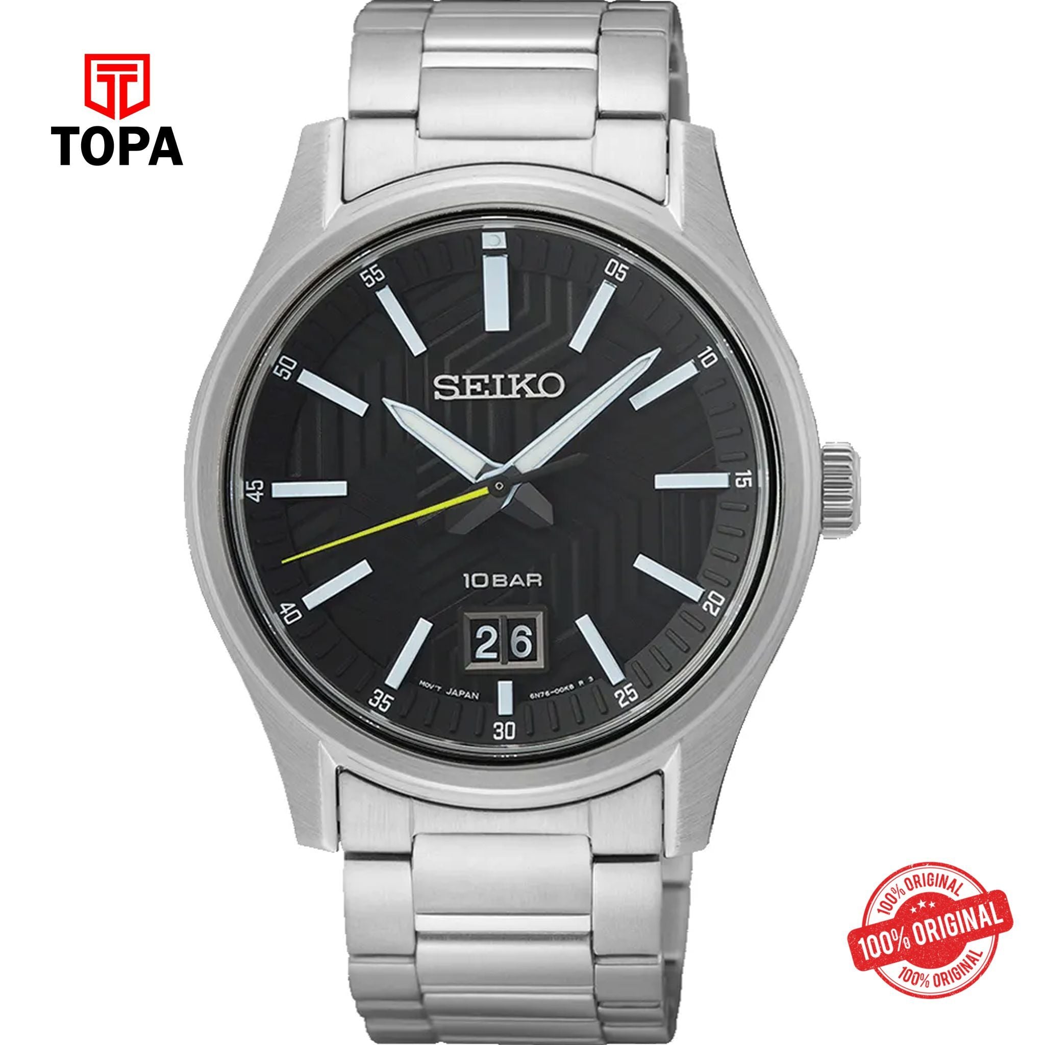 Seiko SUR535P1 Quartz Analog Men's Watch