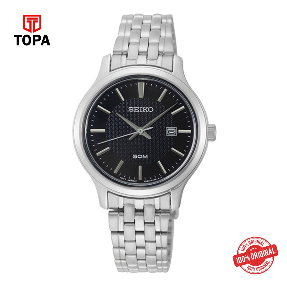 Topa Seiko-SUR649P1-Chain-Strap-Wrist-Watch-for-Woman - Product Image 1