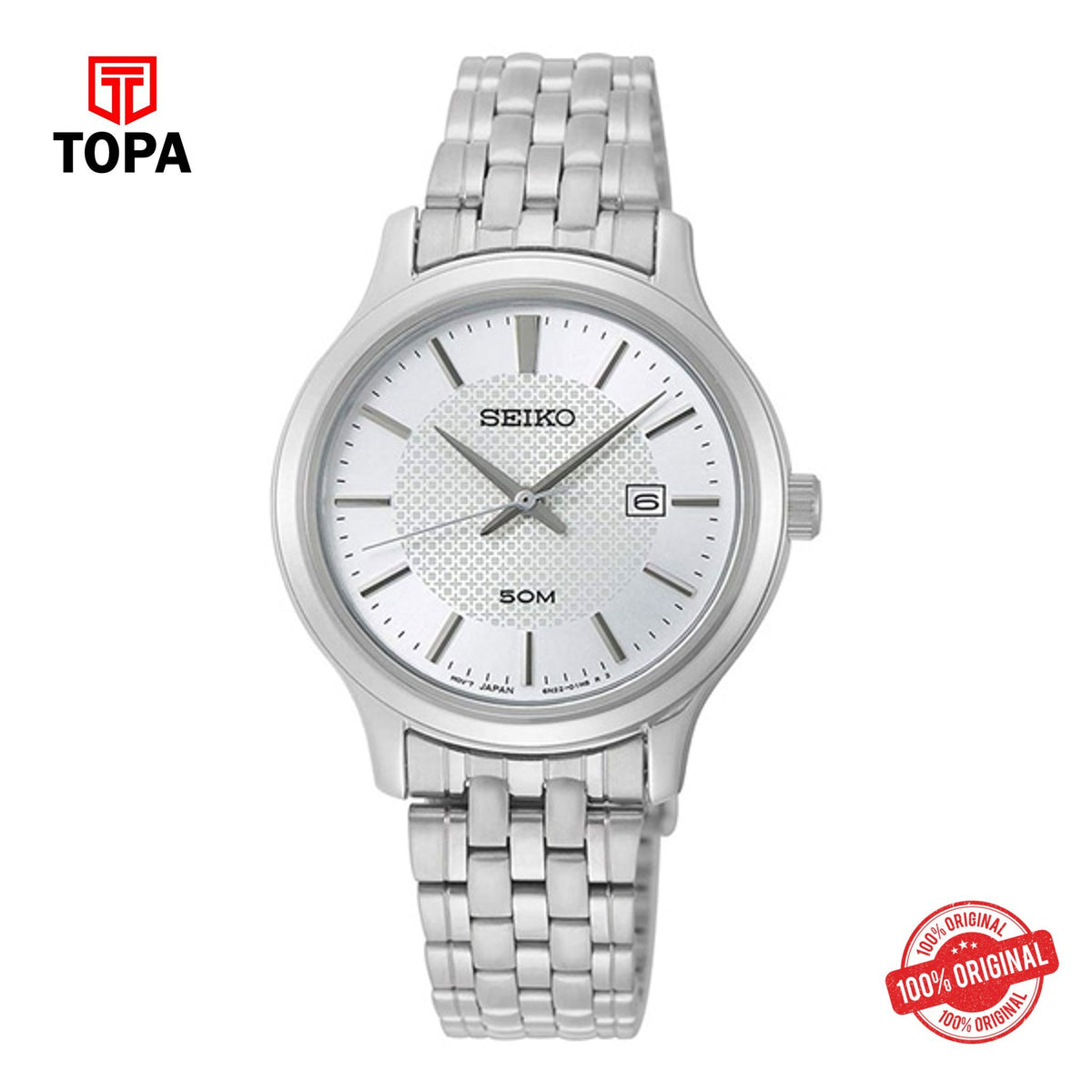 Topa Seiko-SUR653P1-Metal-Band-Ladies-Watch - Product Image 1