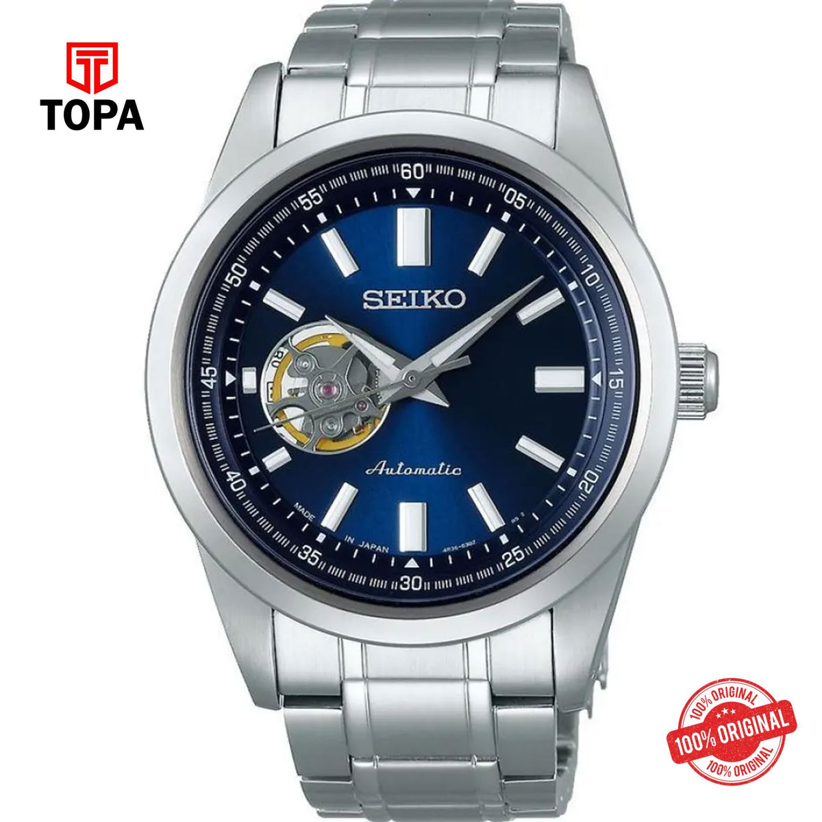 Topa Seiko-Selection-SCVE051-Metal-Band-Men-Watch - Product Image 1