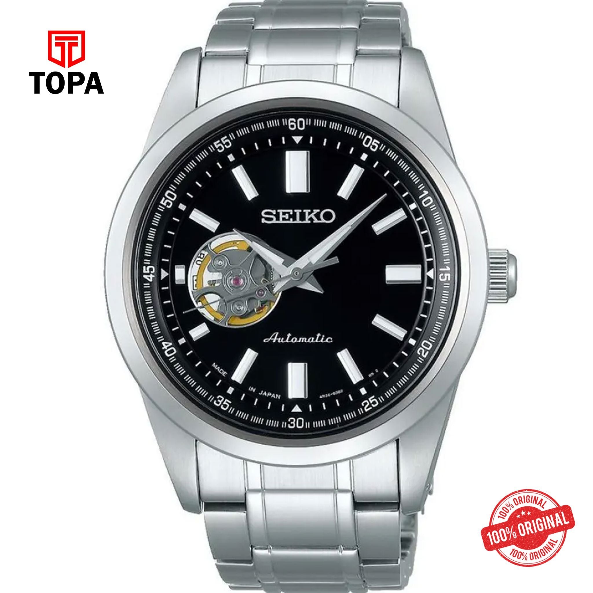 Topa Seiko-Selection-SCVE053-Metal-Band-Men-Watch - Product Image 1