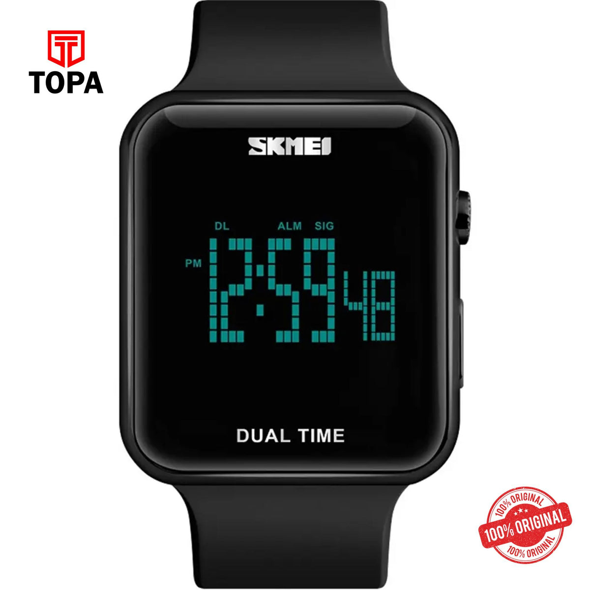 Topa Skemi-1271-G-BLK-Digital-Men-Watch - Product Image 1