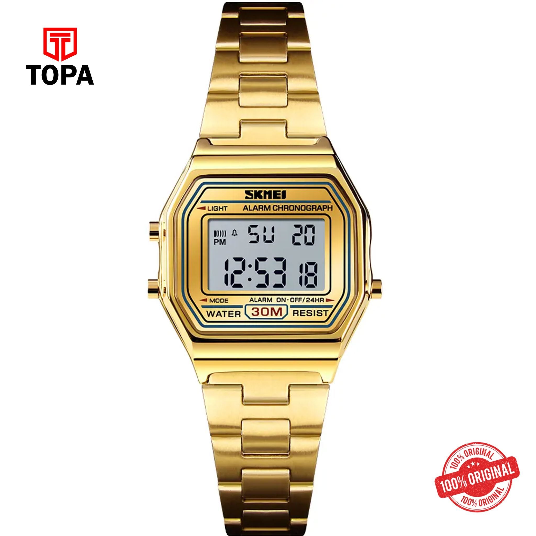 Topa Skemi-1415-L-GLD-Digital-Women-Watch - Product Image 1