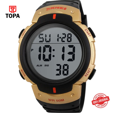 Topa Skmei-1068-RGBLK-DIGI-Rubber-Band-Men-Watch - Product Image 1