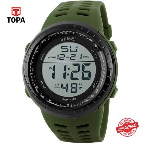 Topa Skmei-1167-G-GRN-Digital-Men-Watch - Product Image 1