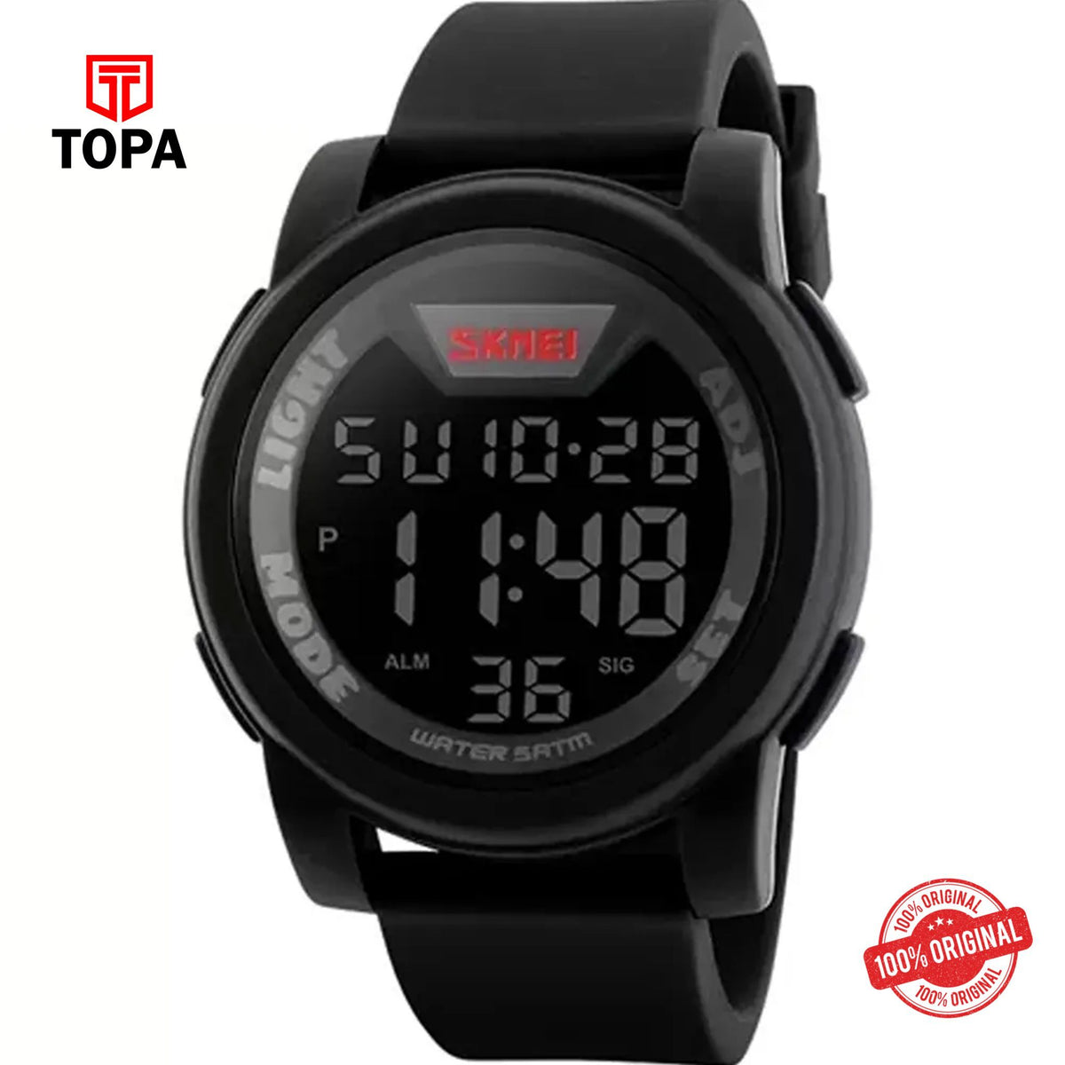 Topa Skmei-1218-G-BLK-Digital-Men-Watch - Product Image 1