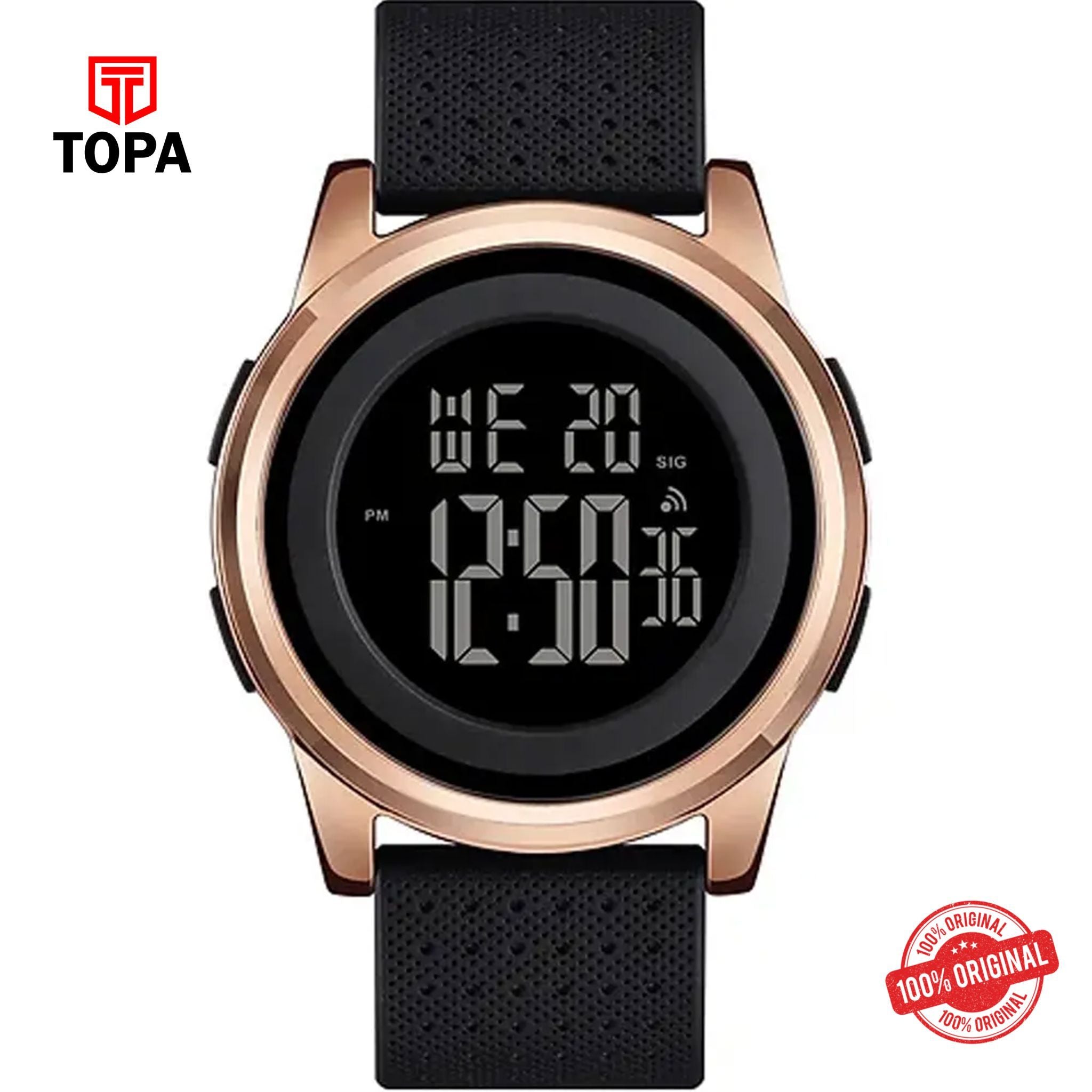 Topa Skmei-1502-G-RS-BLK-Digital-Men-Watch - Product Image 1