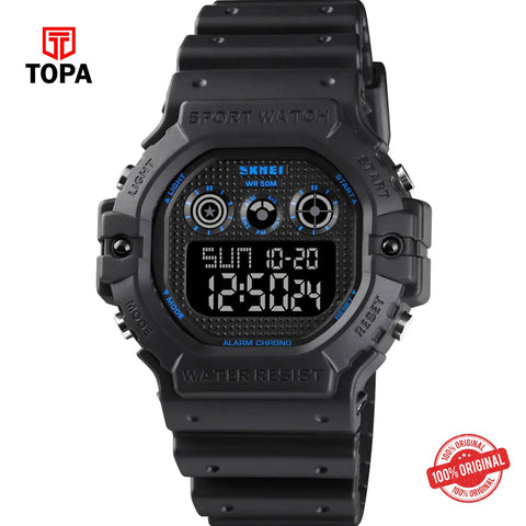 Topa Skmei-1606-G-BLK-Digital-Men-Watch - Product Image 1