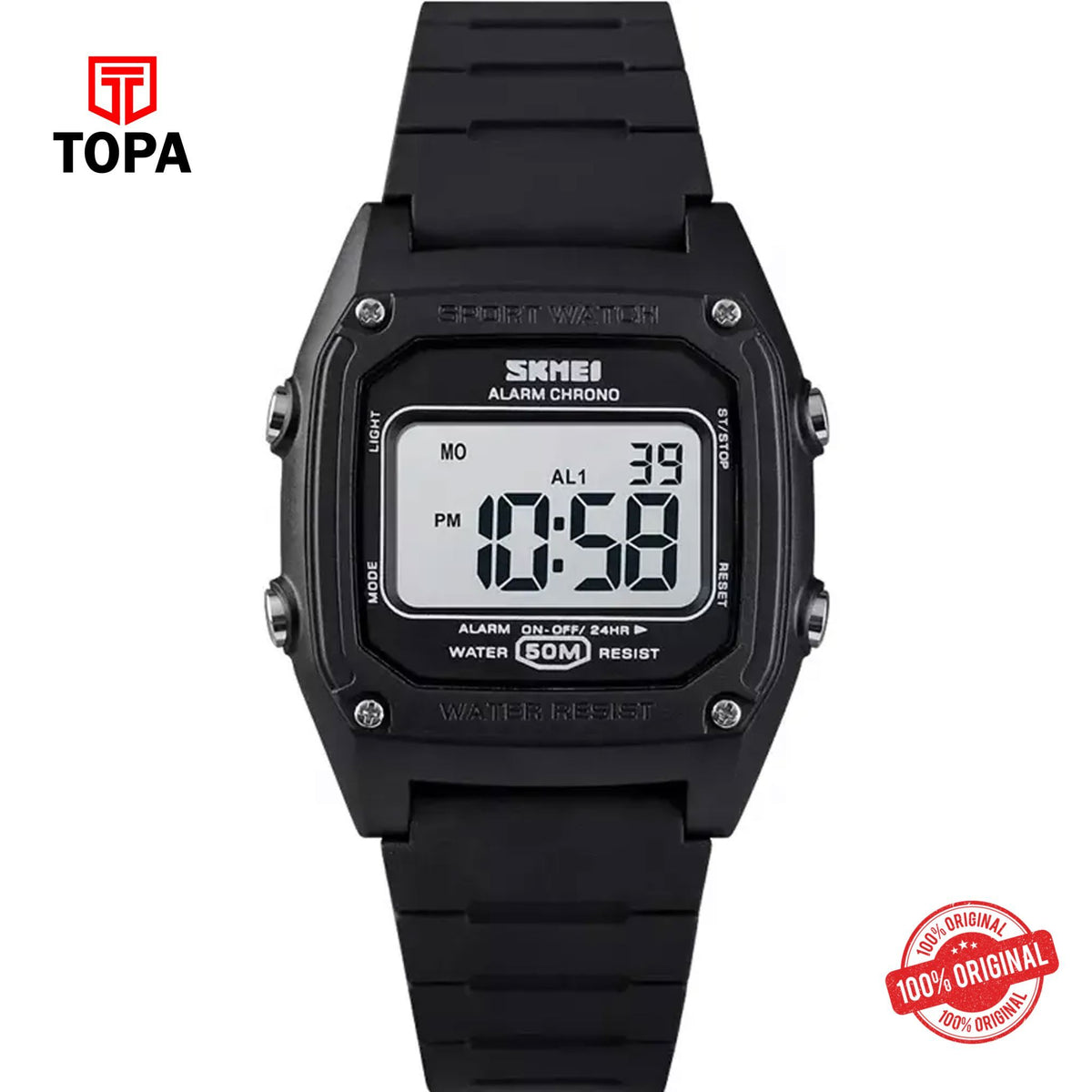 Topa Skmei-1614-G-BLK-Digital-Men-Watch - Product Image 1
